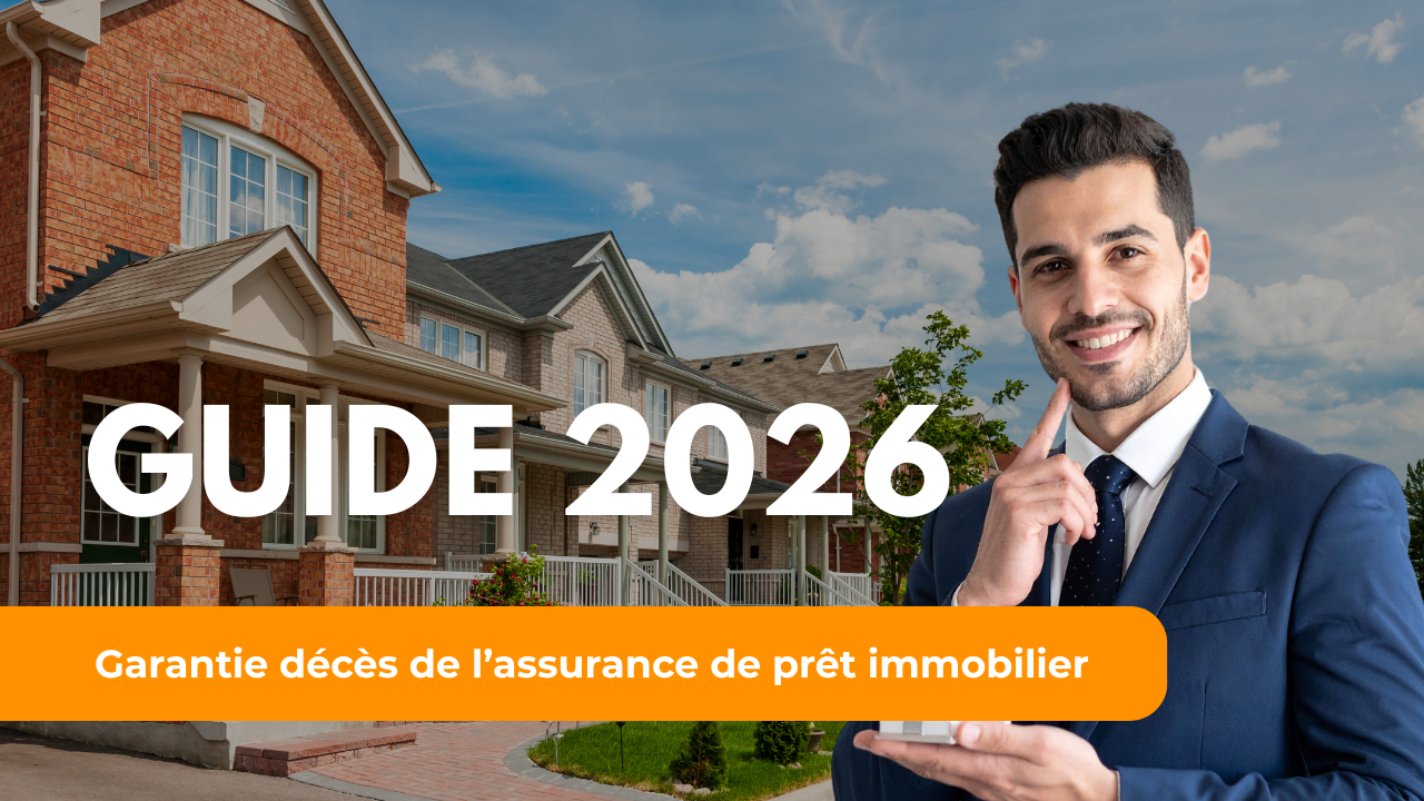 Schéma explicatif du remboursement du prêt immobilier par l’assurance emprunteur en cas de décès de l’assuré.