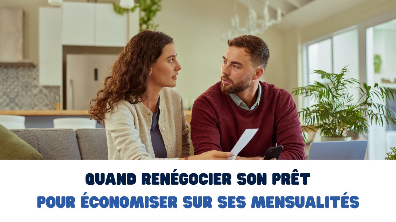 Illustration expliquant le bon moment pour faire racheter un prêt immobilier en France en 2026 en fonction des taux, des frais et de la durée restante.