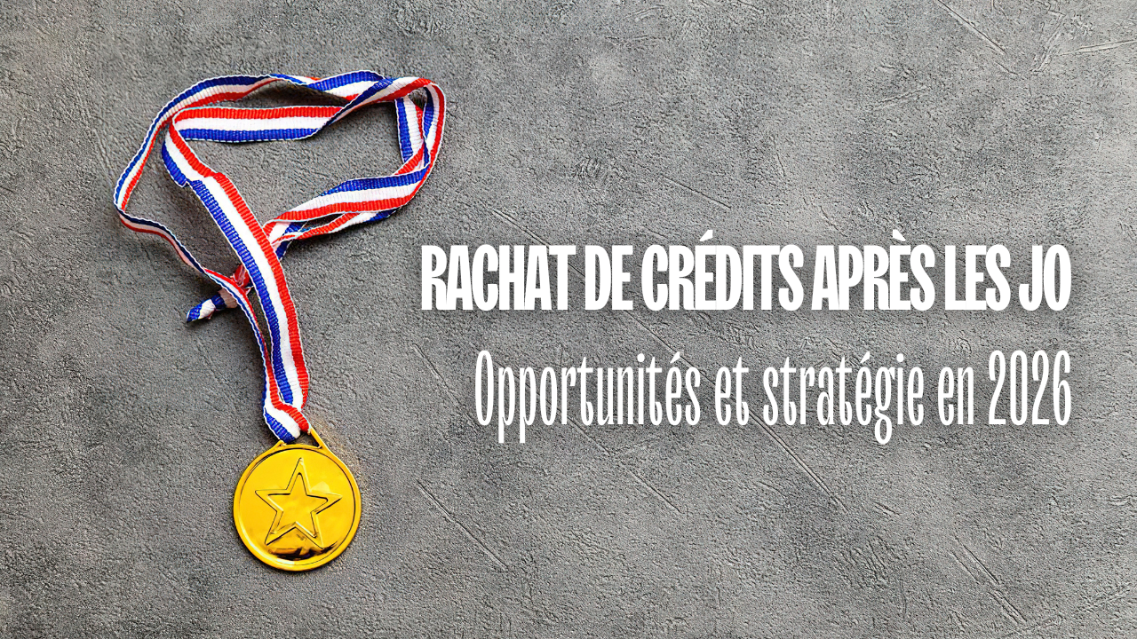 Illustration d’une stratégie financière post-JO 2024 montrant comment le rachat de crédits permet de réduire les mensualités et d’améliorer le budget en 2026.