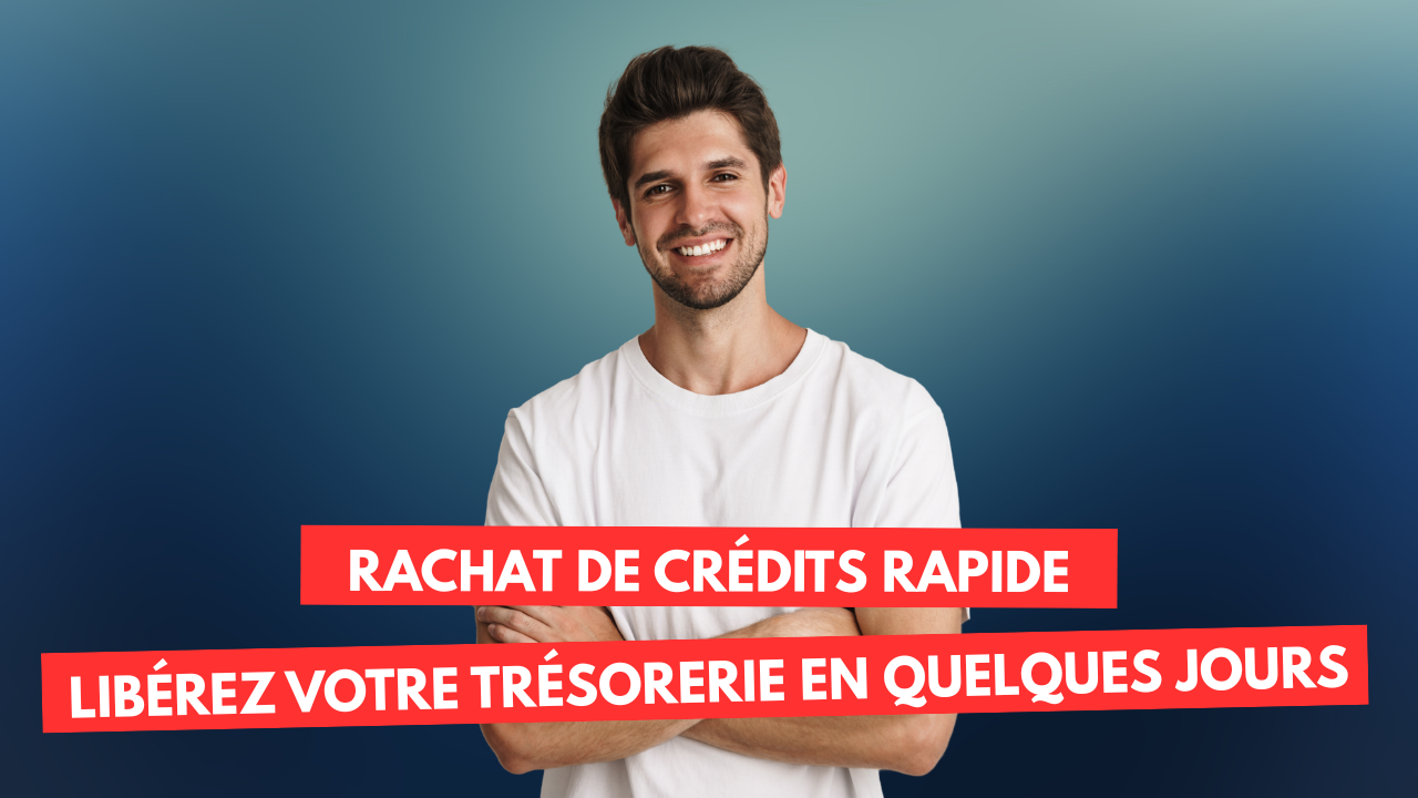 Illustration du rachat de crédits rapide en France avec courtier : simulation, négociation des taux et déblocage rapide des fonds.