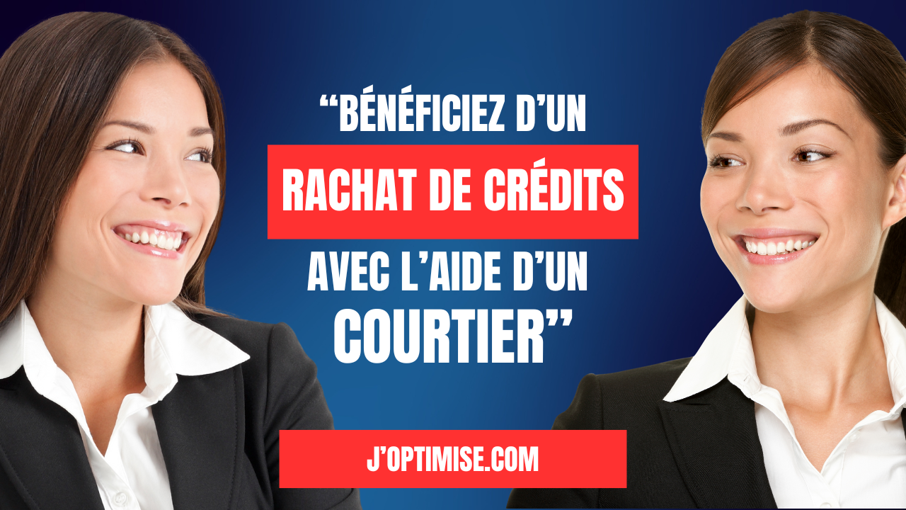 Courtier accompagnant un client dans un rachat de crédits