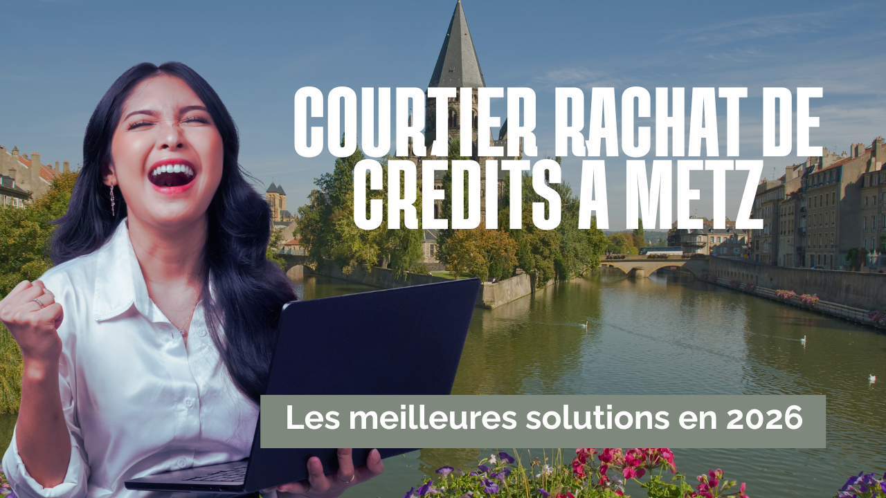 Illustration d’un courtier en rachat de crédits à Metz accompagnant un ménage dans l’analyse de ses mensualités, crédits et solutions de financement.