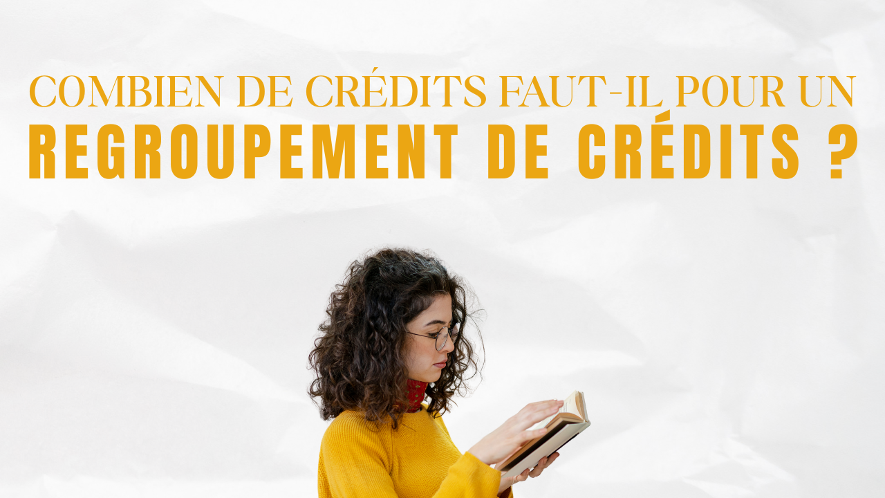 Personne comparant plusieurs crédits avant un regroupement de crédits