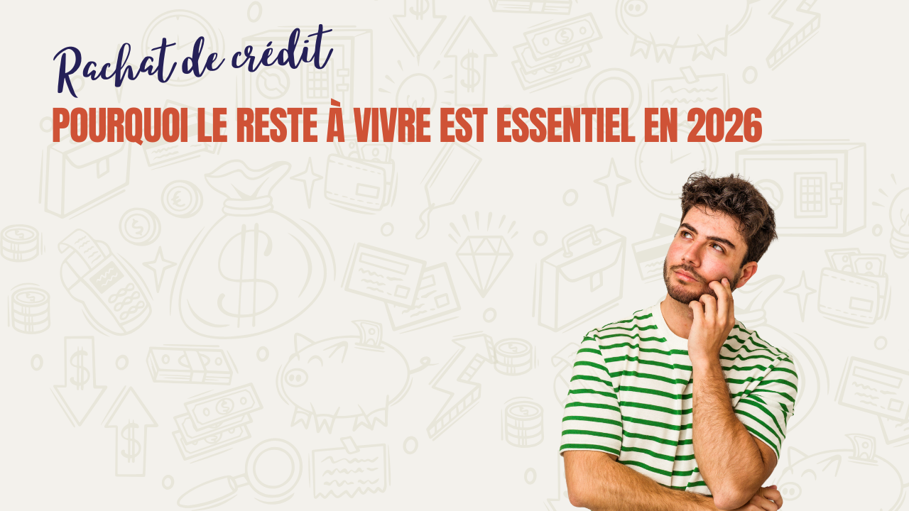 Personne calculant son reste à vivre avant un rachat de crédit