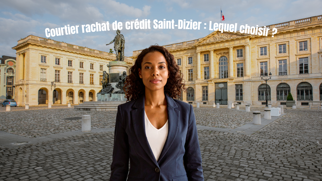 Conseiller en rachat de crédit présentant différentes solutions de financement à un couple à Saint-Dizier