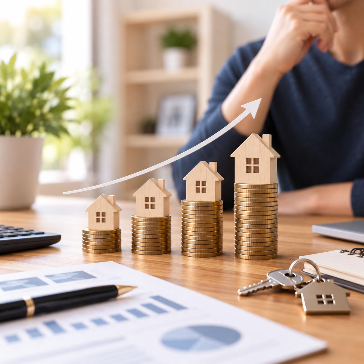 Évolution de la capacité d'emprunt selon la situation financière